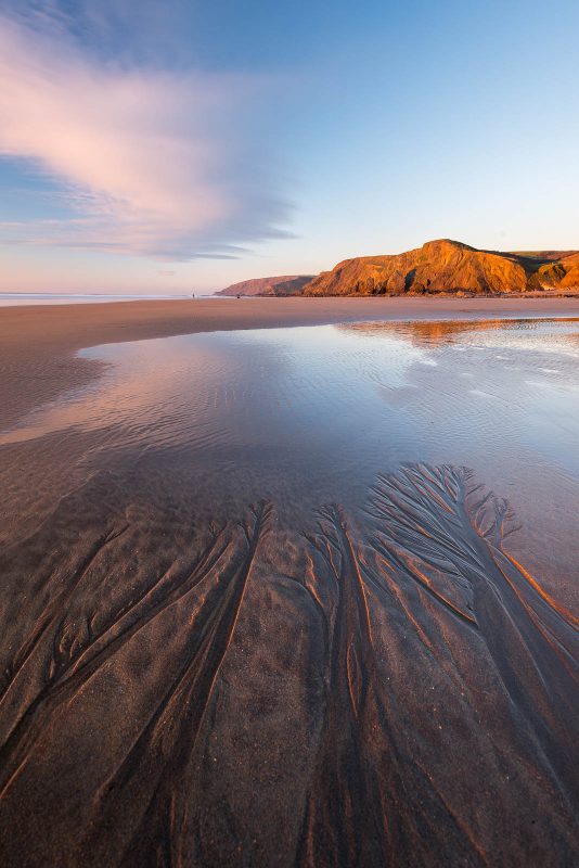 Sandymouth Bay, late evening light