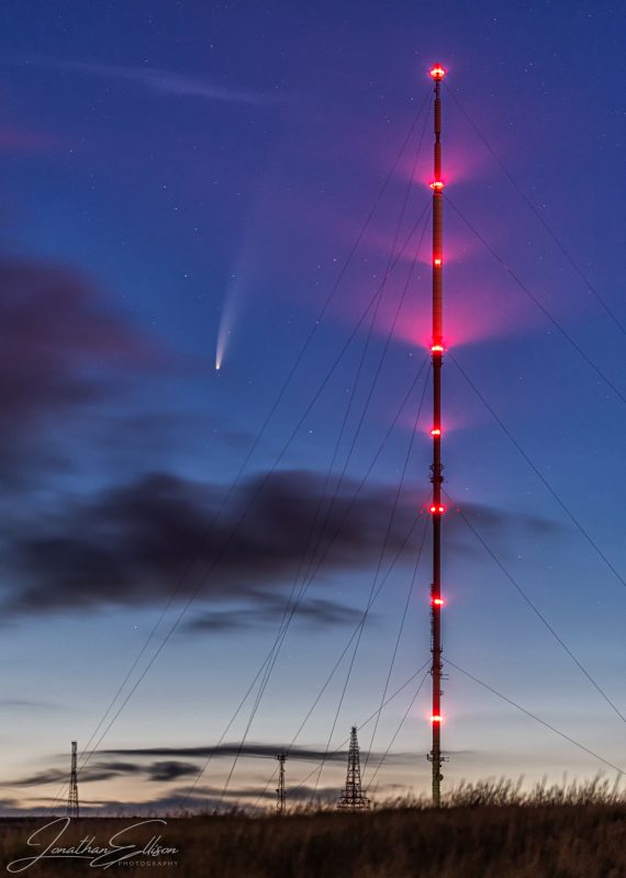 Comet Neowise in Lancashire