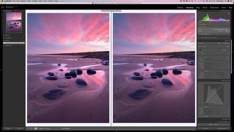 Create Proof Copy for Print in Lightroom